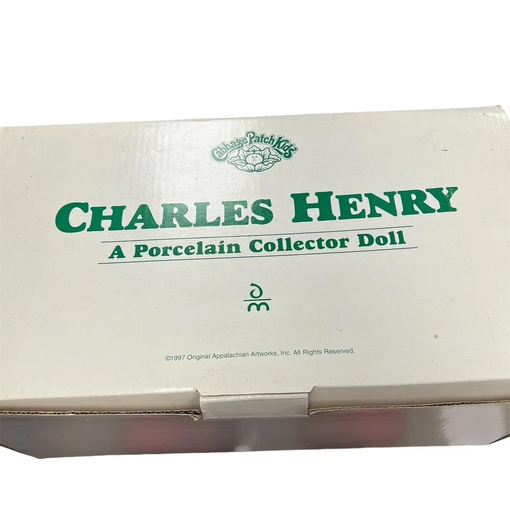 1997 Danbury Mint Cabbage Patch Kids‎ Charles Henry Class President Doll NIB 558
